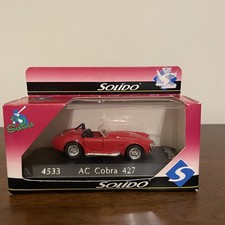 Solido #4533 AC Cobra 427 - "Sixties" Series - 1/43 Scale Diecast Red NIB