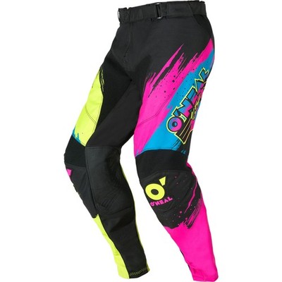 O Neal Mayhem Reseda V.26 Hose 2026 schwarz neongelb - leichte MX Hose