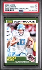 2024 Score Drake Maye 35th Anniversary Rookie #3 PSA 10 Gem Mint