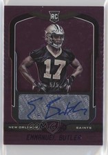 2019 Certified Mirror Purple Etch 5/5 Emmanuel Butler #157 Auto 0bt4