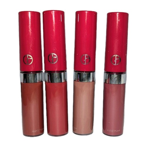 x4 Pc Luxury Lipstick Lot Gucci Armani Valentino Fenty Full & Mini Sz NEW Boxed! - Picture 3 of 9