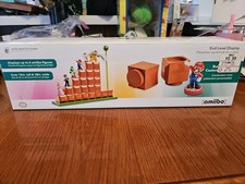 Nintendo Amiibo Super Mario Bros End Level Display Stand New Factory Sealed Mint