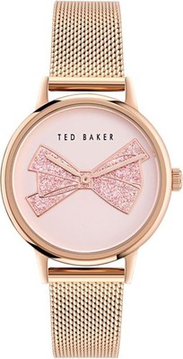 Ted Baker Phylipa Fashion Rose Gold Mesh Band Bracelet Watch *NEW w/gift box*
