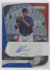 2020 Panini Prizm Rookie Red White & Blue 22/50 Bryan Abreu #RA-BA Auto RC 1u6