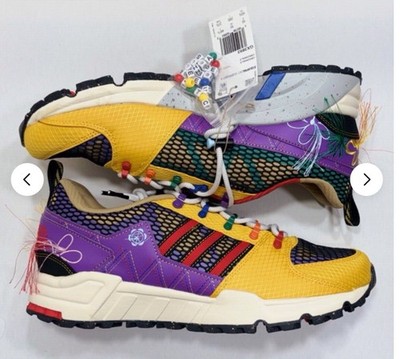adidas EQT Support Disney Mickey Mouse Colorblock Low Top Lace Up Sneakers Men's