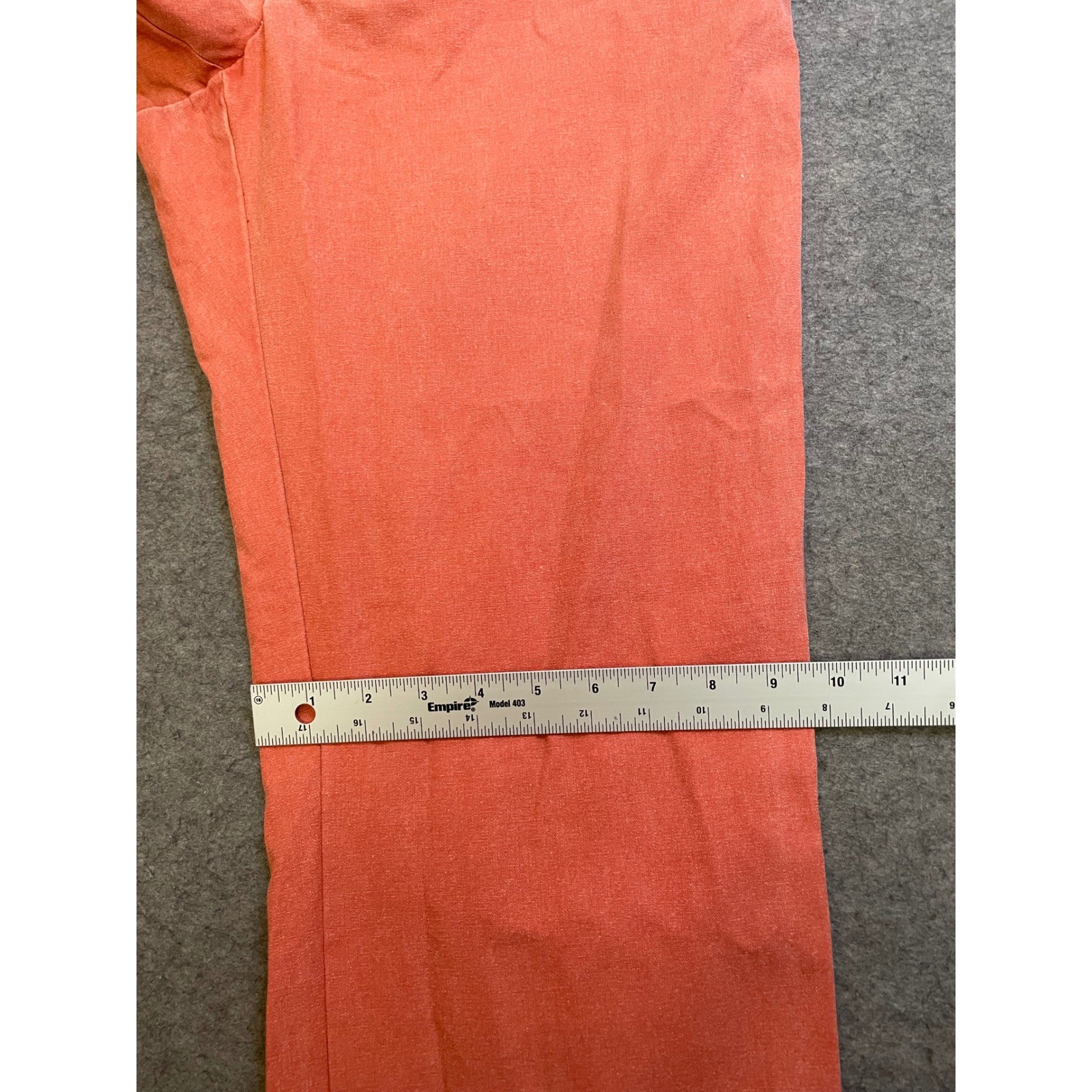 Murray's Toggery Shop Nantucket Reds Collection Orange Cotton Chinos Pants Sz 36