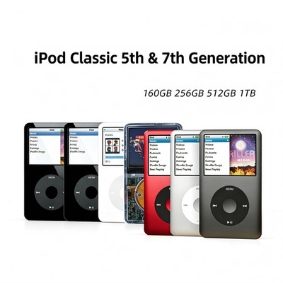 NEW SEALED Apple iPod Classic 5th 6th 7th 160GB 256GB 1TB SSD New