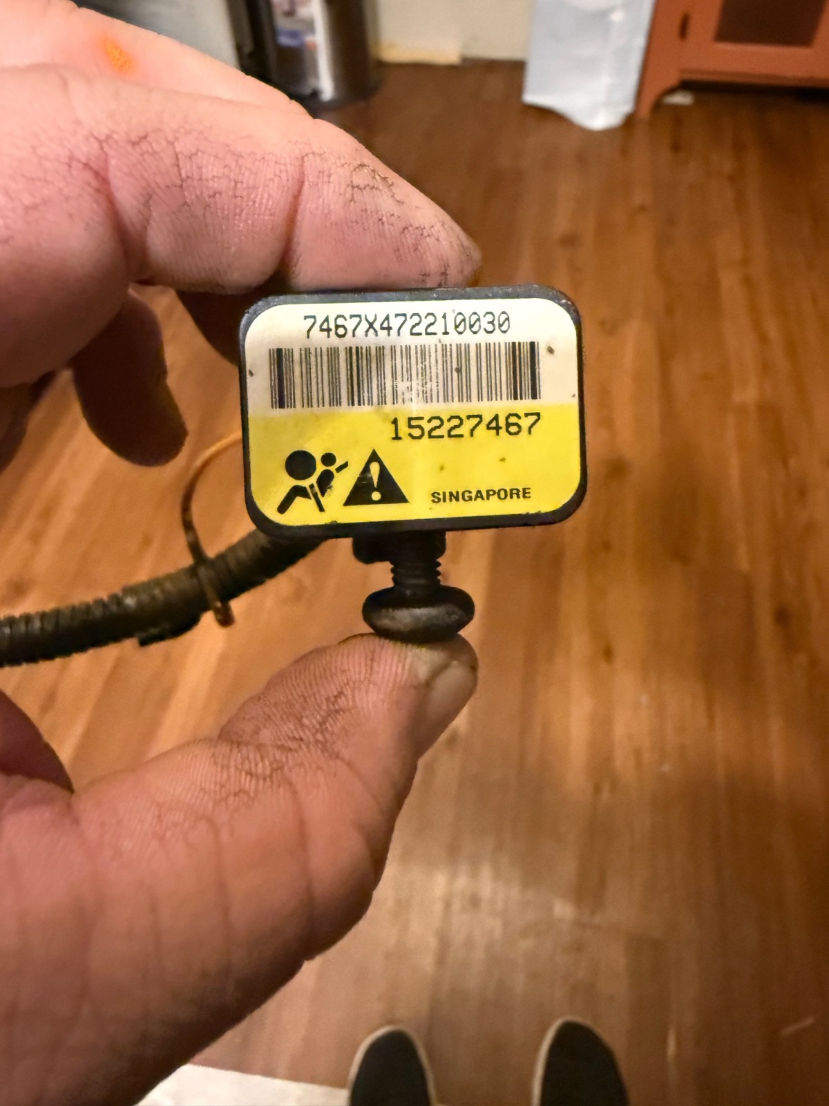 2008-2015 Chevrolet Express GMC Savana Front Sensor w/ Wiring Harness *15227467*