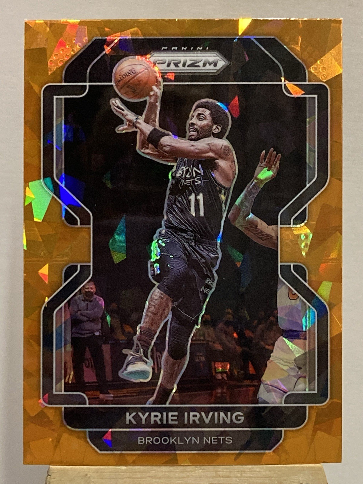 2021-22 Panini Prizm Basketball Kyrie Irving Orange Ice Prizm #99!Nets ￼