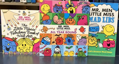 Little Misses' Book of Nail Art Mad Libs All Year Round Lexi Ryals PSS! Lot 3 PB