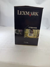 Genuine Lexmark C792A1KG Black Return Program Toner Cartridge