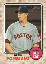 2017 Topps Heritage #195 Drew Pomeranz