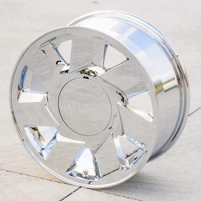 17x7.5 Fits Cadillac DTS Style 5x115 Chrome Rim CA01 Hollander