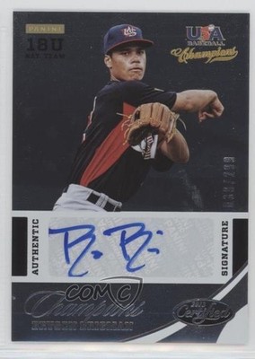 2013 Panini USA Baseball Champions 30/299 Bryson Brigman #28 Auto 0dk