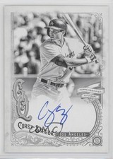 2017 Topps Gypsy Queen Auto Black & White 39/99 Corey Seager #GQA-CSE Auto 2d0