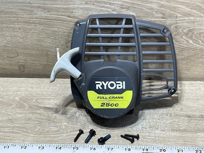 #ad Ryobi RY252CSVNM 2 Cyc 25cc String Trimmer Pull Start Housing amp; Screws OME USED $29.95