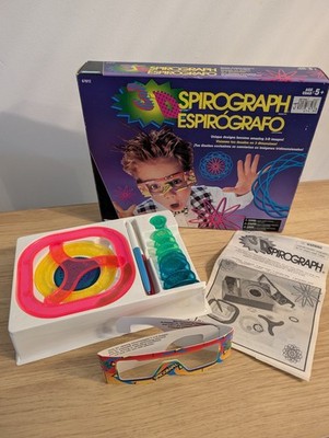 Vintage 1996's SPIROGRAPH Board Game IN GREAT CONDITION