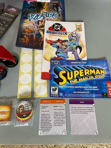 DC Heroclix Hypertime Premier Edition Game WizKids 2002 35 Heroclix Figures - Picture 13 of 19
