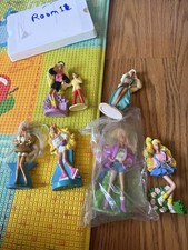 Barbies Set Of 7 1990 s McDonald s Happy Meal Toys Vintage Collectors Barbie
