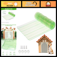 Winter Dog House Door Flap - Clear Plastic Replacement Flaps for Pets 12"x5'