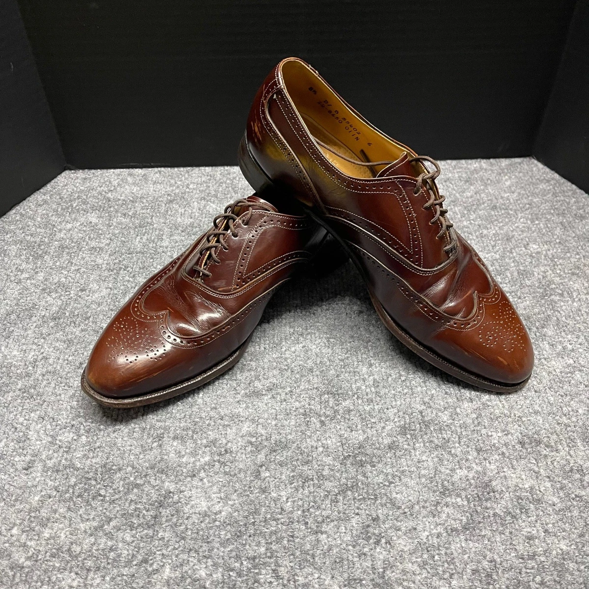 Johnston & Murphy Red Wingtip Dress Shoes for Men for sale | eBay