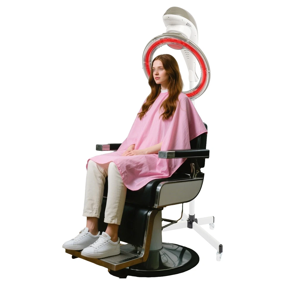 Secador de pelo de salón de pie 950 W procesador de color de cabello infrarrojo procesador de cabello permanente Foto 3 de 4