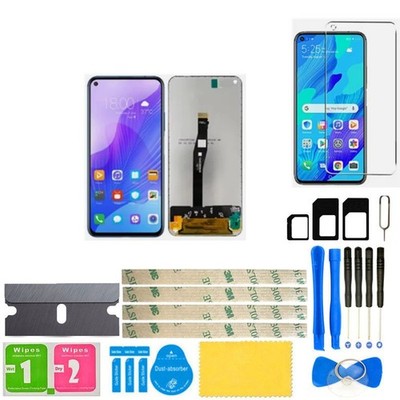 For Huawei Nova 5T LCD Screen Display Digitizer Touch Assembly Replacement Frame