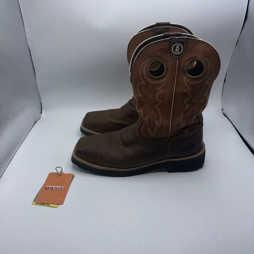 Tony Llama Western Bota de Trabajo Impermeable Puntera Compuesta 7 EE RR3300 Talla 10D Foto 2 de 4
