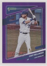 2021 Panini Donruss Holo Purple Cody Bellinger #114 00gy