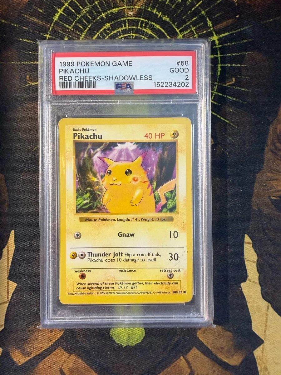 Pikachu Pokémon TCG Professional Sports Authenticator (PSA