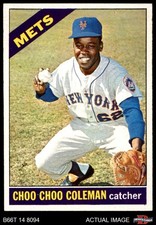 1966 Topps #561 Choo Choo Coleman Mets SHORT-PRINT 7.5 - NM+
