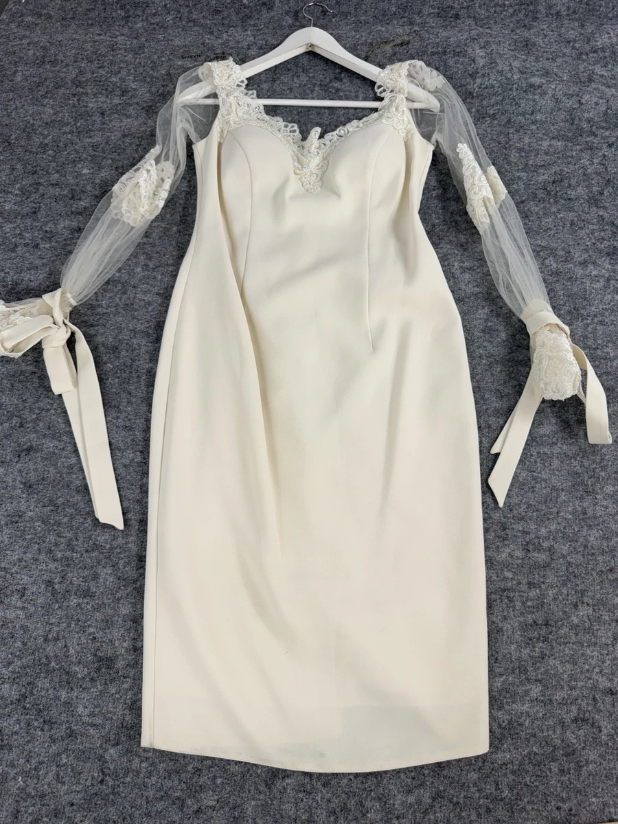 Long Sleeve Lace Wedding Dresses for sale - eBay