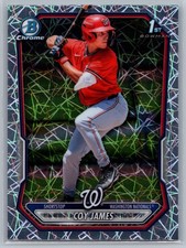 Coy James 1st Lazer Refractor 2026 Bowman #BCP-33 Nationals