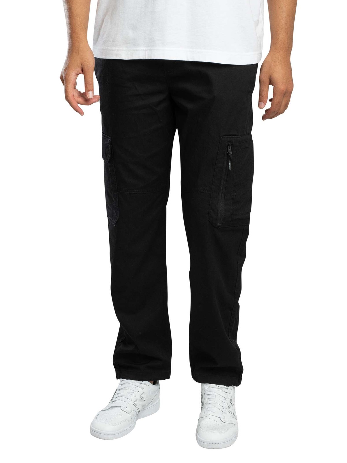 Jack - Jones Mens Kane River Tech Cargo Joggers Black 7290₽