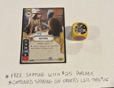 Star Wars Destiny Legacies Set Single Die  Card - Bartering 67 Rare