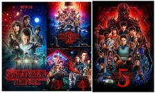 Stranger Things I-V Season  Box Set Brand New Sealed region 1