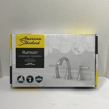 American Standard Rumson 8" Widespread 2-Handle Bathroom Faucet Polished Chrome
