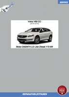 PDF Volvo V60 CC (2016-2018) Reparaturanleitung Motor 2,0 L Diesel 110 Kw