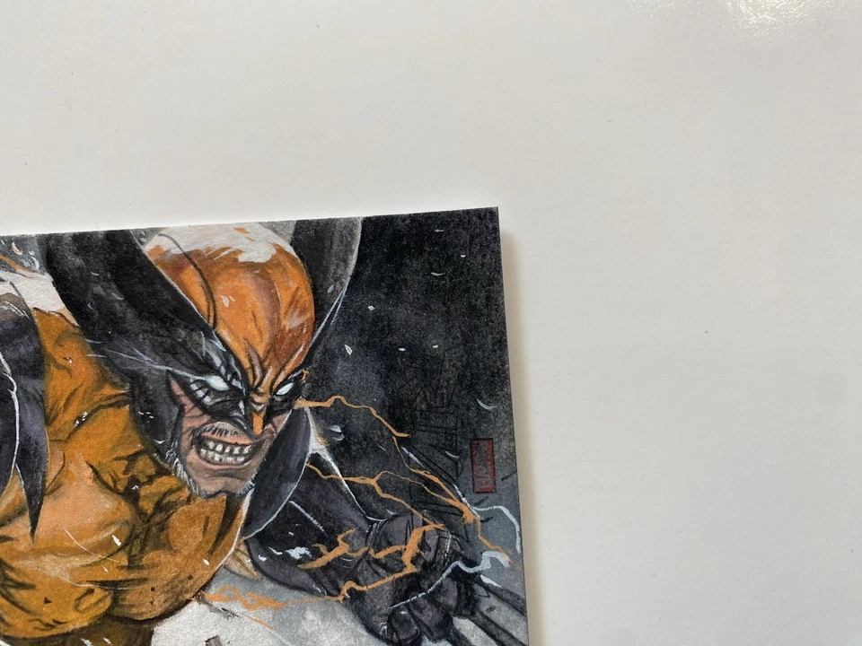 2025 Rivals Japan Studio MARVEL Wolverine Sketch Card 1/1 - Image 3 of 4