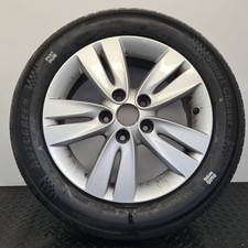 Hyundai Ix20 (jc) 16" 5 Split Spoke 16 inch Alloy Wheel & Tyre Silver 529101K150