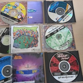 SEGA Saturn Soft 6 Bottles Set