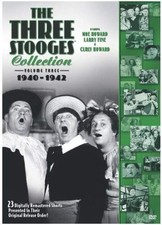 The Three Stooges Collection, Vol. 3: 1940-1942 (DVD) Moe Howard Larry Fine