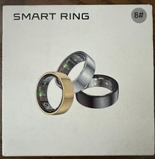 Smart Ring Fitness Sleep Tracker,Heart Rate,Bluetooth Health Monitor Size 8