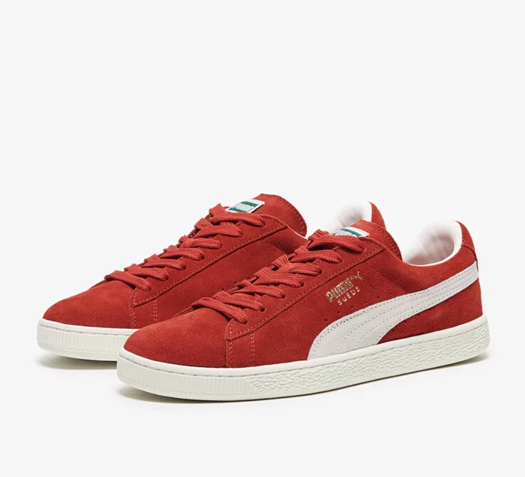 Sneakers da ginnastica classiche eco in pelle scamosciata rossa Puma EU 41