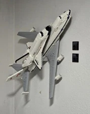 Wall Mount for Lego Shuttle Carrier Aircraft 10360 | Durable | Easy Mounting