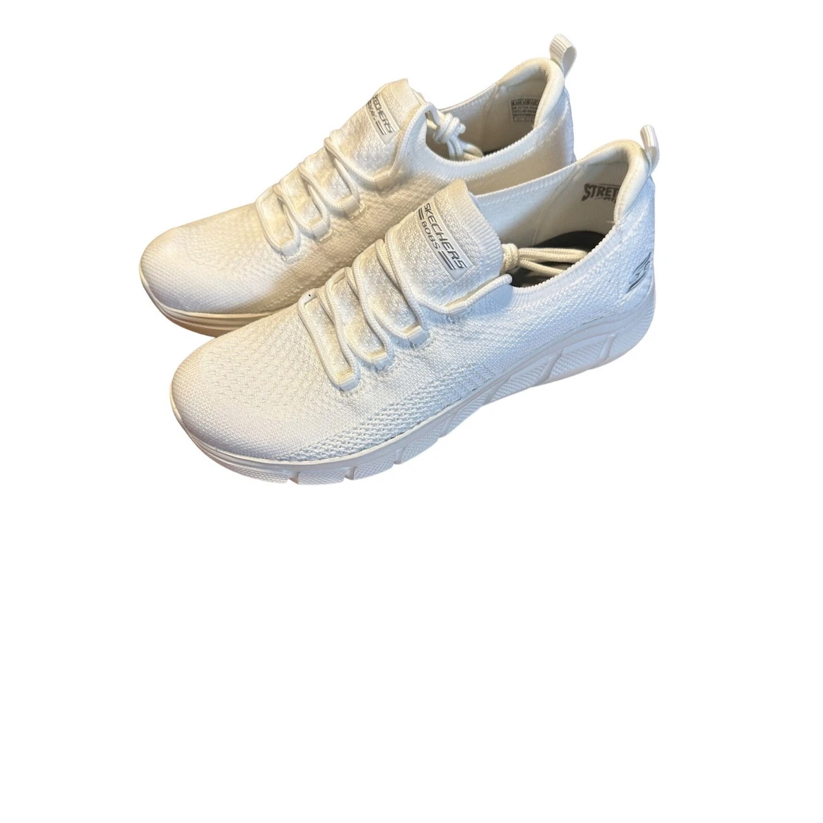 Atlas meubilair Kolonisten NEW Skechers Womens Stretch Band White Sneakers Sz 8.5 Sku 2199 | eBay