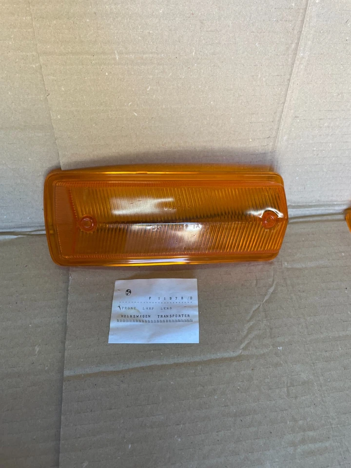 lente gemma FRECCIA fanalino ANTERIORE DESTRA VOLKSWAGEN TRANSPORTER T2 BAY - Immagine 2 di 3
