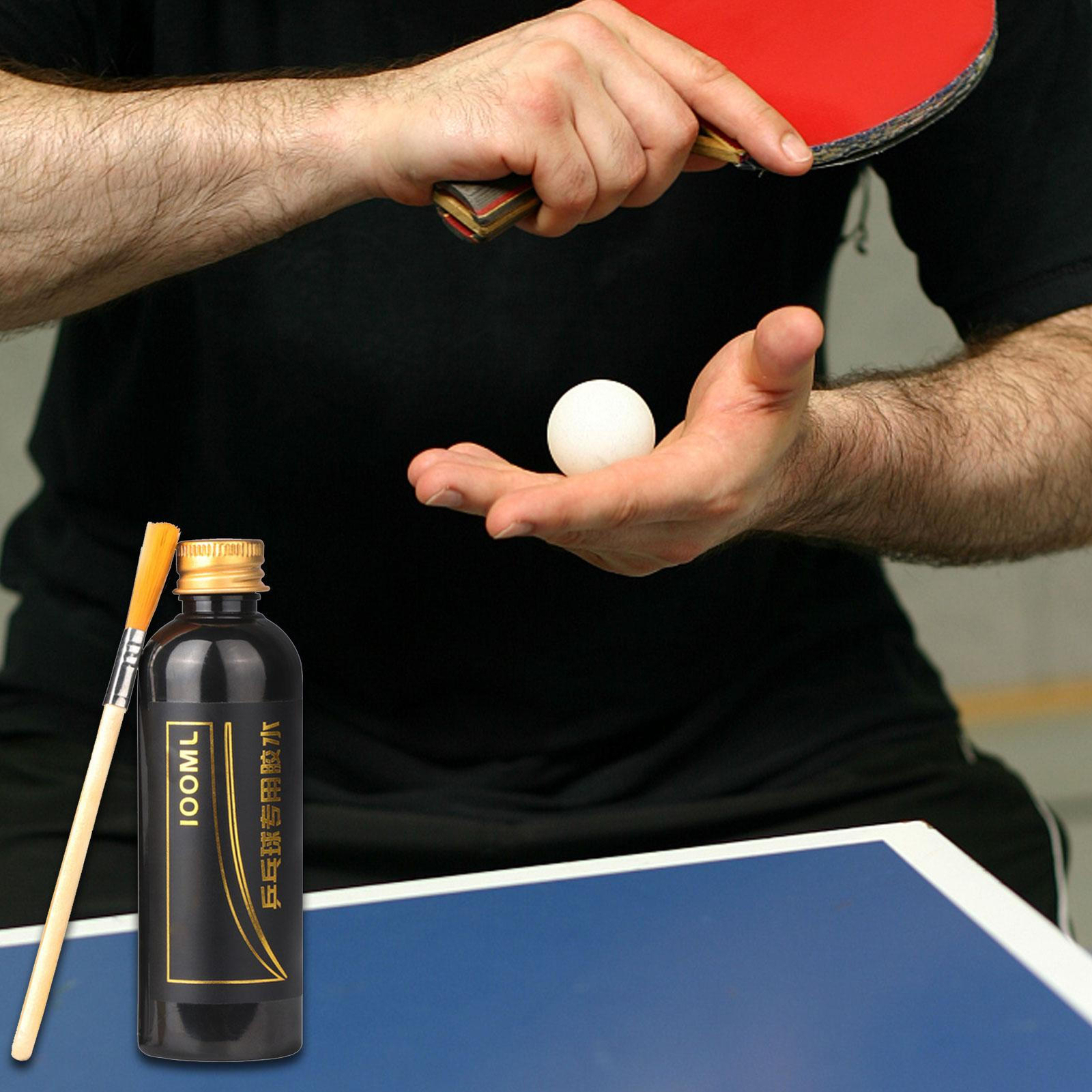 Table Tennis Racket Glue Kit 100ML Liquid Glue For Table Tennis Paddle W/ Brush eBay