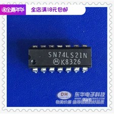 50PCS 74LS21 SN74LS21N HD74LS21P DIP-14 IC