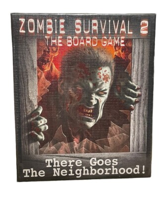 Zombie Survival 2: There Goes The Neighbourhood Board Game New And Sealed